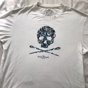 Marc Ecko skull and cross bones shirt